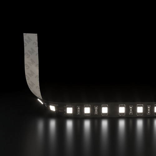 Светодиодная лента 120 Led 9,6 Вт IP20, 6500K холодный белый, 5 м 2835 24V 120Led 9,6W IP20 Black