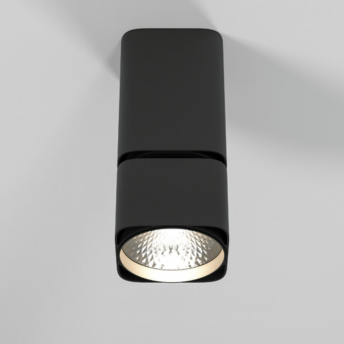 Светильник потолочный поворотный светодиодный Cubus 10W 4000K чёрный 25043/LED