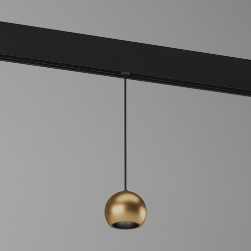 Трековый светильник 5W 4200K Event латунь Slim Magnetic 85040/01