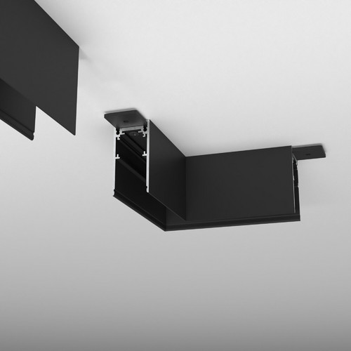 Коннектор угловой для накладного шинопровода Slim Magnetic 85090/11