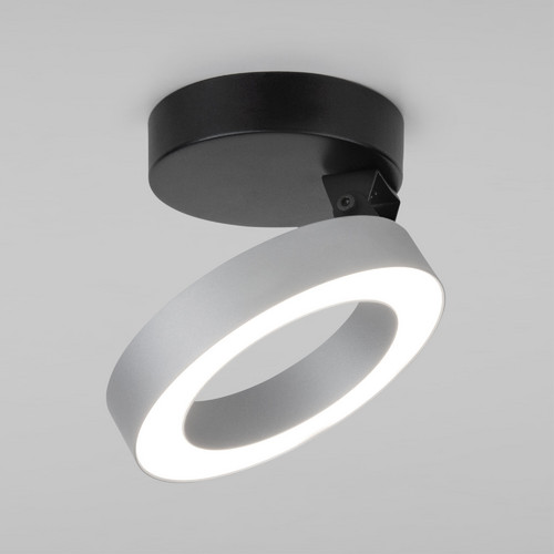Накладной светодиодный светильник Spila серебро 25105/LED