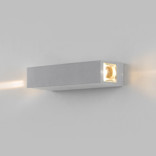 Уличный настенный светодиодный светильник Blaze LED IP54 35136/W серый