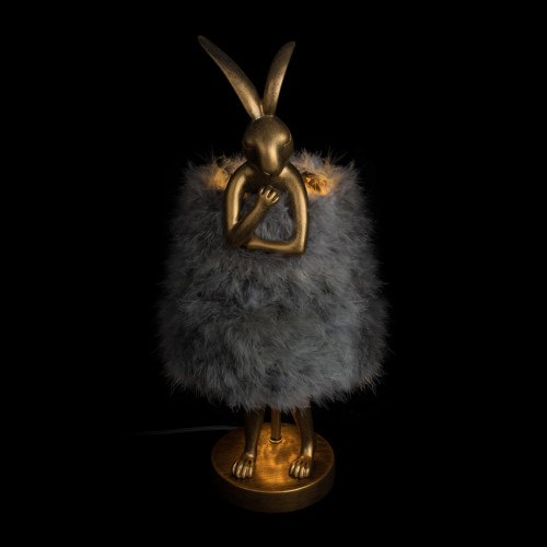 10315/A Grey fluff Настольная лампа LOFT IT Lapine