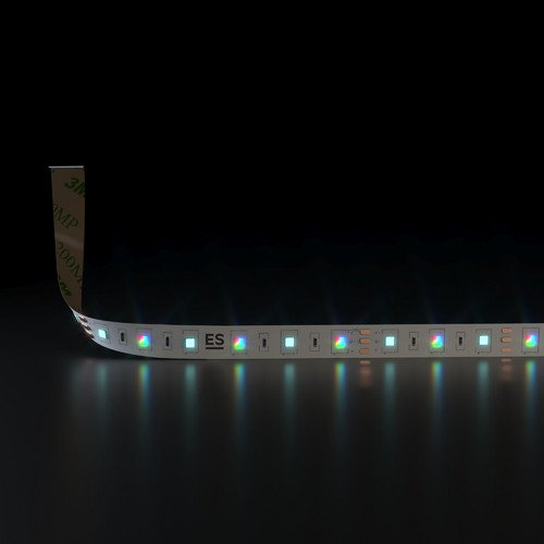 Светодиодная лента 24 В 14,4 Вт/м 60 Led/м 5050+5050 IP20, MIX RGB/теплый белый, 5 м Лента светодиодная 24V 14,4W 60Led 5050+5050 IP20 MIX RGB/теплый белый, 5м