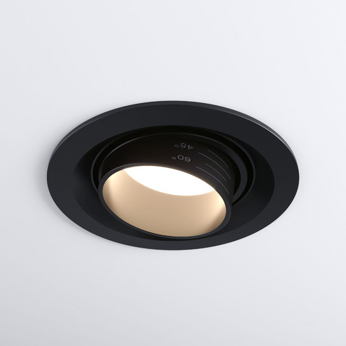 Встраиваемый светодиодный светильник с поворотно-выдвижным механизмом 9919 LED 10W 4200K черный