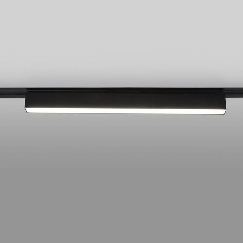 Трековый светодиодный светильник для однофазного шинопровода X-Line 20W 4200K черный матовый X-Line черный матовый 20W 4200K (LTB54) однофазный