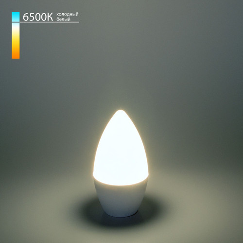 Свеча СD LED C37 6W 6500K E14 BLE1423