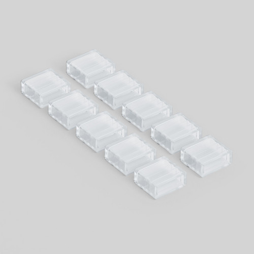 Заглушка для светодиодной ленты Premium универсальная 220V 2835 (10 шт.) End Cup 220V 2835