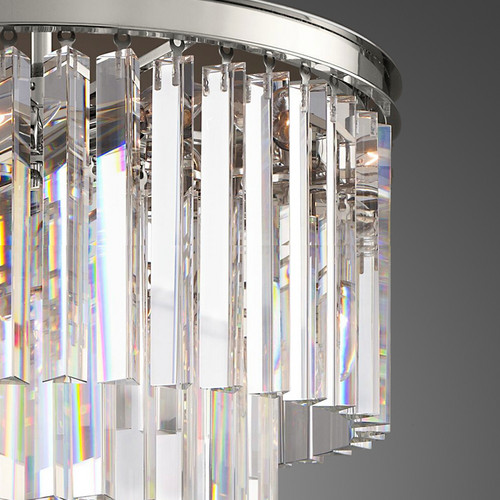 Люстра Odeon 6 chrome/clear