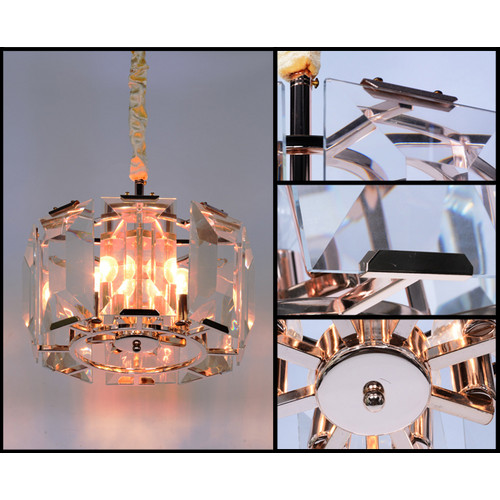 Люстра Harlow Crystal 8G nickel