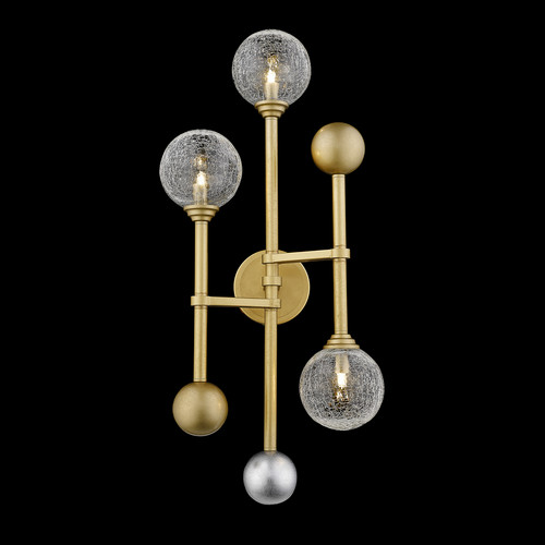 Настенный светильник Fluxus 3 gold