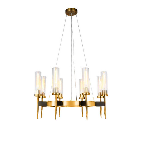 Люстра Alouette 8 brass