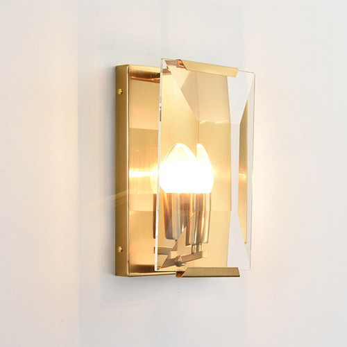 Настенный светильник Harlow Crystal 1A gold
