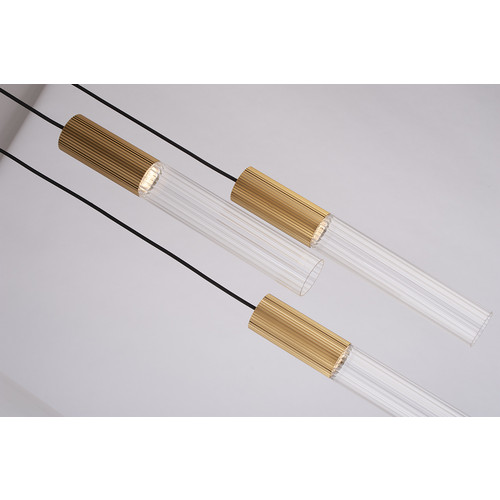 Подвесной светильник Flume 3A ant.brass
