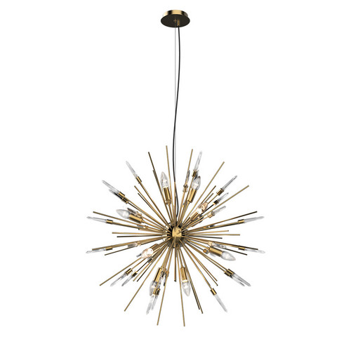 Люстра Boivin 12A gold/rock crystal