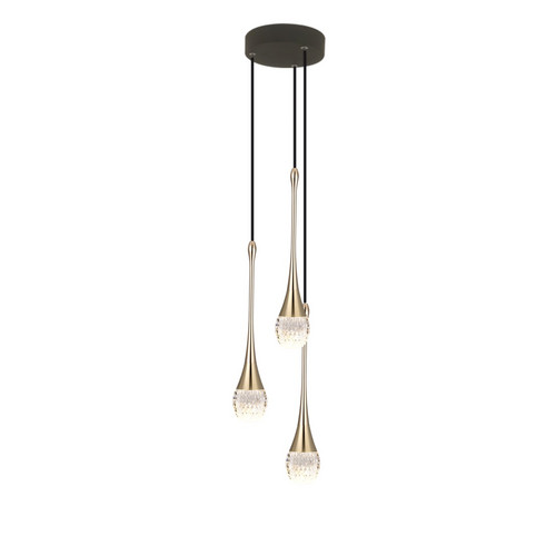 Подвесной светильник P0844-3B gold