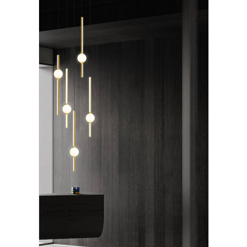 Подвесной светильник MD21001050-1A black/gold