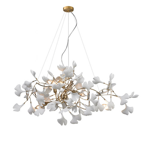 Люстра 10881P/L800 gold/white