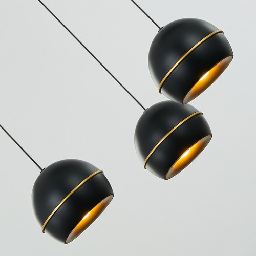 Подвесной светильник MD21001034-5B black/gold