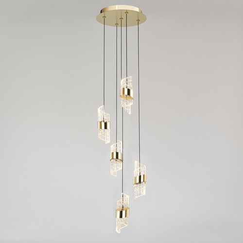 Подвесной светильник MD23001022-5A gold