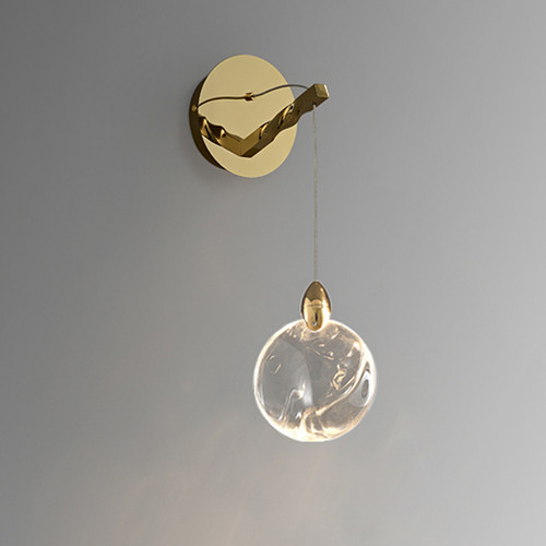 Настенный светильник MT9176-1WB titanium gold