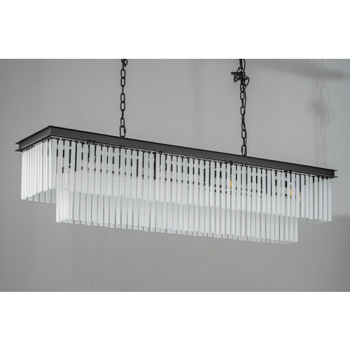 Люстра Odeon 12C/P black/frost