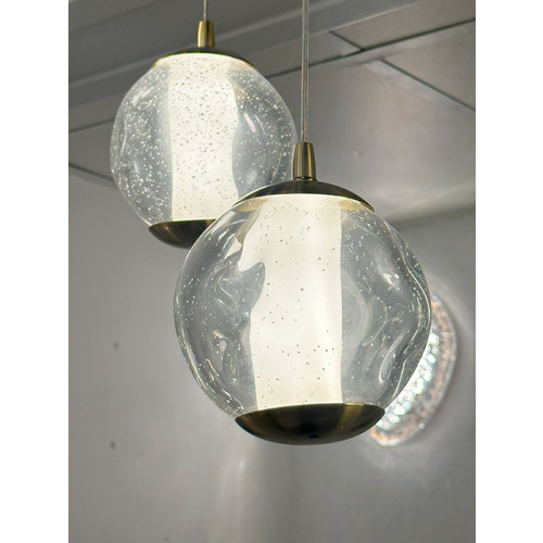 Подвесной светильник OD2437-7 gold/clear