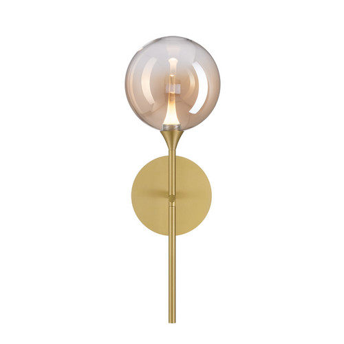 Настенный светильник MB23001045H-1B brass/champagne