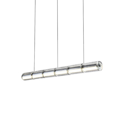 Подвесной светильник 8086L/1200 silver/clear