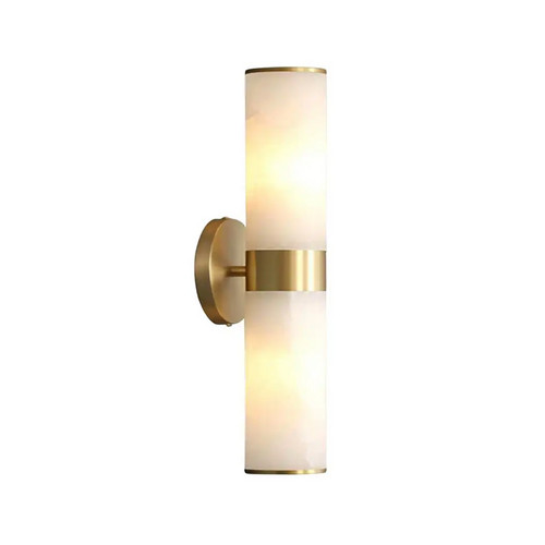 Настенный светильник 6483W/B brass/white