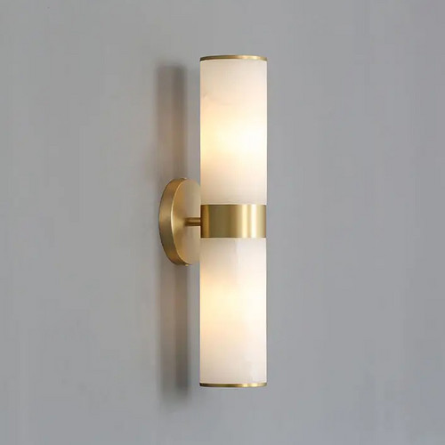 Настенный светильник 6483W/B brass/white