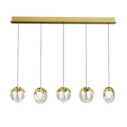 Подвесной светильник MD24001033-5B gold/clear