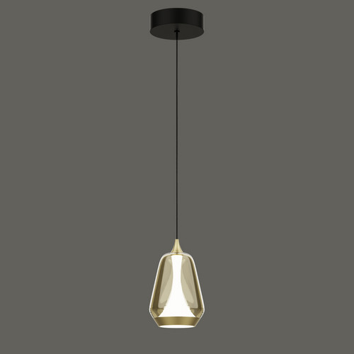 Подвесной светильник MD24001011-1A brass/champagne