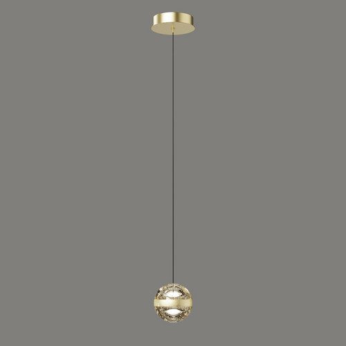 Подвесной светильник MD23030088-1A brass/champagne