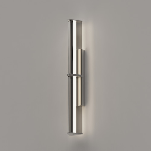 Настенный светильник MB24001031-1A nickel/grey