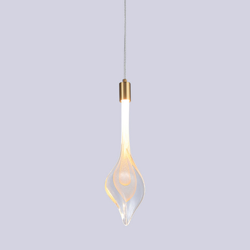 Подвесной светильник P98066-1 antique brass