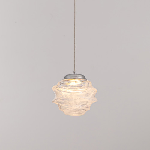Подвесной светильник MD25030003-1A chrome/clear