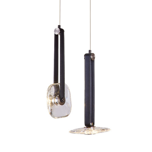 Подвесной светильник OD2553-2 black/clear