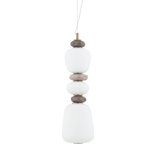 Подвесной светильник Nowodvorski Ceramic Led Gray/Brown/White 11701
