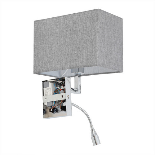 Бра Nowodvorski Hotel Mood Led Gray 11793