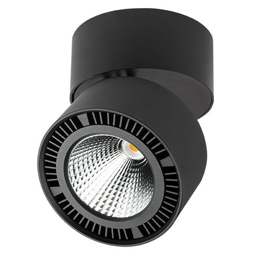213857 Светильник FORTE MURO LED 40W 3400LM 30G ЧЕРНЫЙ 3000K