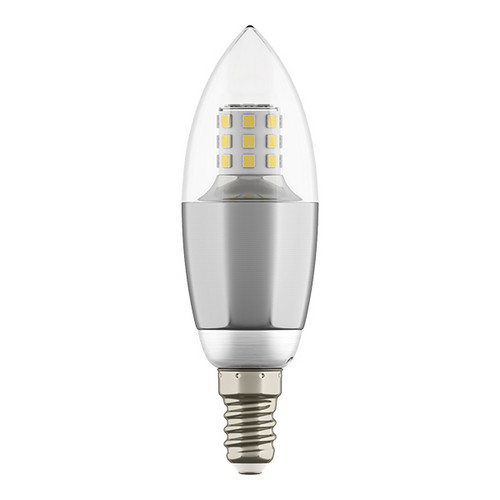940544 Лампа энергосберегающая LED 220V C35 E14 7W=70W 460LM 60G CL/CH 4000K 20000H