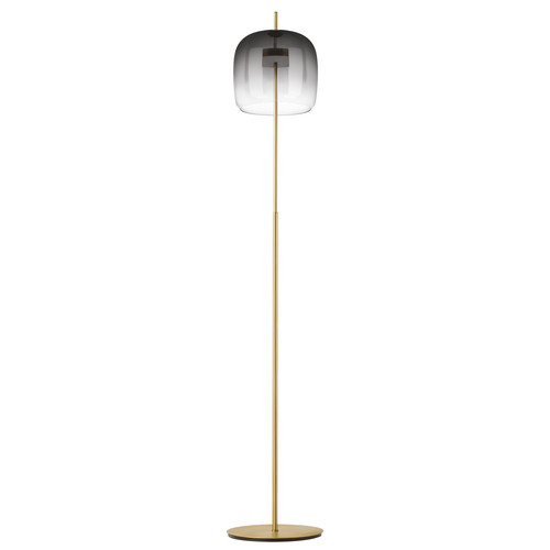 804718 Торшер CUPOLA LED 1х18W 900LM ЗОЛОТО/ДЫМЧАТЫЙ 3000K