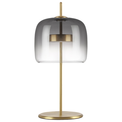 804918 Настольная лампа CUPOLA LED 9W 450LM ЗОЛОТО/ДЫМЧАТЫЙ 3000K