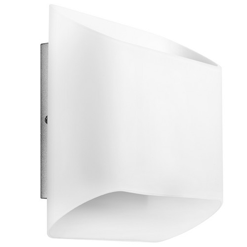 808620 Светильник настенный MURO 2х40W G9 ХРОМ/БЕЛЫЙ