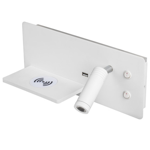 808546 Бра MURO 4,5W+3W LED 360LM+240LM БЕЛЫЙ 3000K