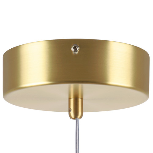804018 Люстра CUPOLA LED 1х18W 900LM ЗОЛОТО/ДЫМЧАТЫЙ 3000K