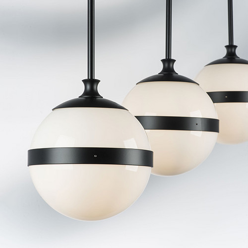 813117 Подвес GLOBO 1х40W E14 черный/белый