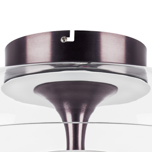 809200 Люстра CELESTA LED 24W 1200LM КОФЕЙНЫЙ/ПРОЗРАЧНЫЙ 3000K