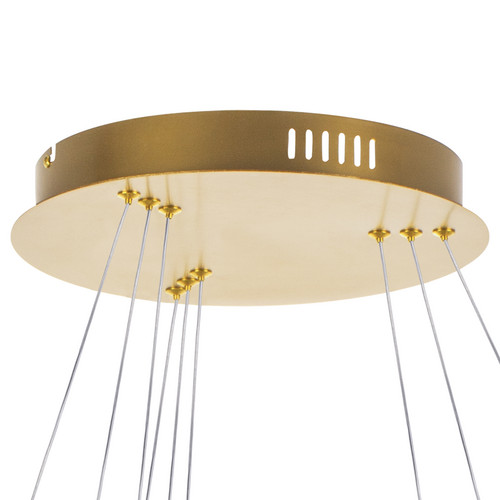 814233 Люстра VIRATA LED 105W 5250LM ЗОЛОТО 3000K